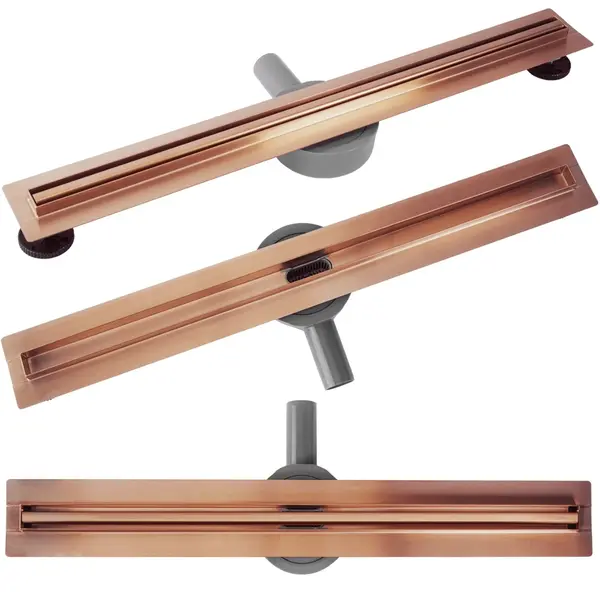 Rigola dus REA Neox Slim pro Brushed Copper 80