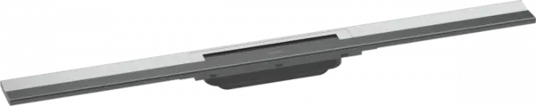 Rigola liniara de dus cu gratar din inox 800 mm, optiune scurtare, crom, Hansgrohe RainDrain Flex