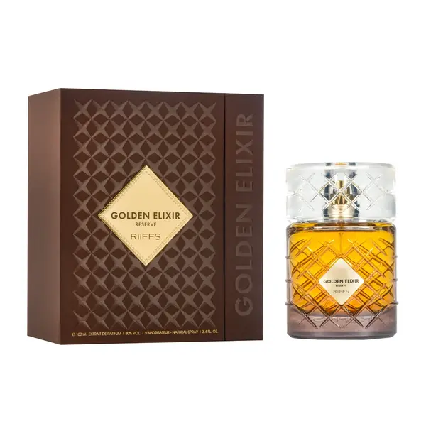 Riiffs - Golden Elixir Reserve, extract de parfum, unisex, 100 ml