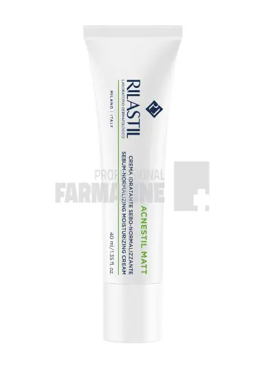 Rilastil Acnestil Matt Crema hidratanta seboregulatoare 40 ml