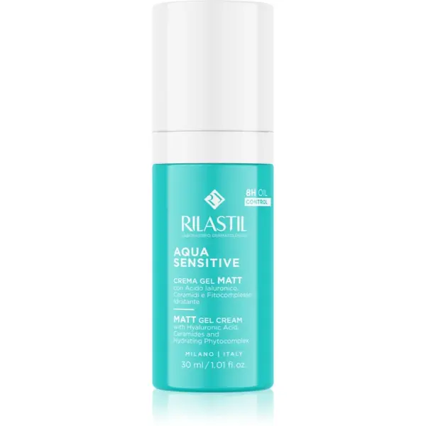 Rilastil Aqua Sensitive gel crema matifianta cu efect de hidratare 30 ml