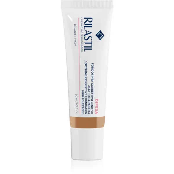 Rilastil Difesa Make Up Soothing Foundation machiaj calmant pentru piele sensibilă culoare 03 30 ml