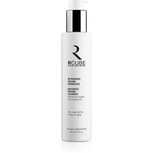 Rilastil RCube peeling enzimatic pentru strălucirea și netezirea pielii 200 ml