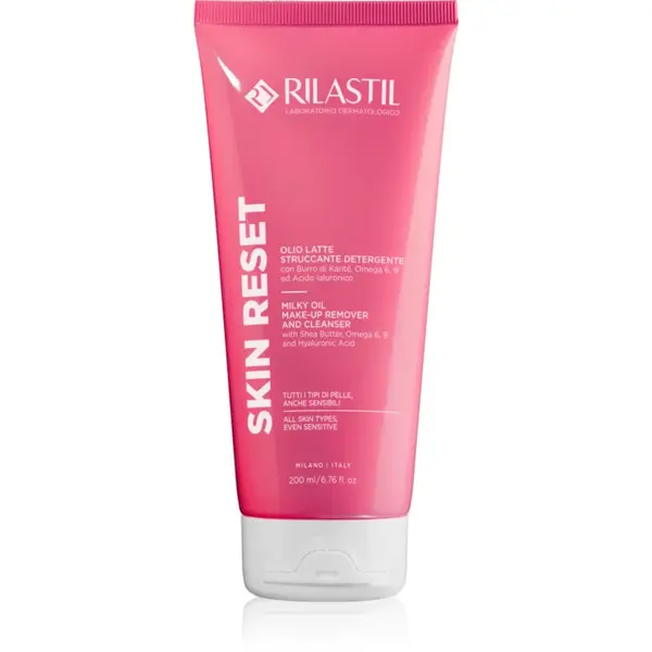Rilastil Skin Reset lapte demachiant delicat pentru piele uscata spre sensibila 200 ml