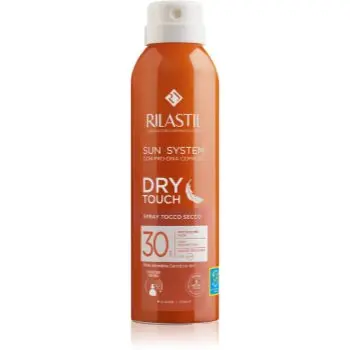 Rilastil Sun System Dry Touch spray protector pentru plajă SPF 30