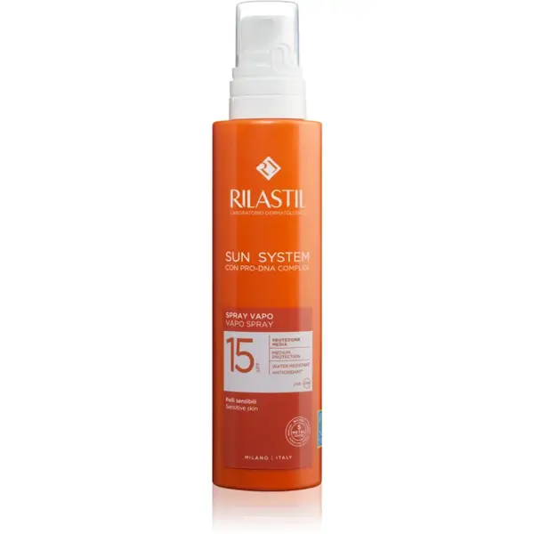 Rilastil Sun System lotiune pentru bronzat Spray SPF 15 200 ml