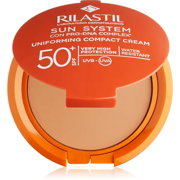 Rilastil Sun System make-up compact SPF 50+ culoare Gold 10 g