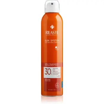 Rilastil Sun System spray transparent pentru bronzare SPF 30