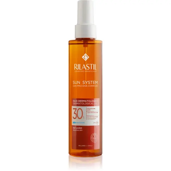 Rilastil Sun System Ulei bronzant hidratant sub forma de spray SPF 30 200 ml