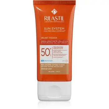 Rilastil Sun System Velvet Touch crema de fata cu efect de protectie SPF 50+