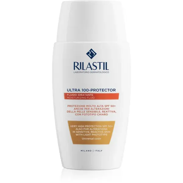 Rilastil Ultra 100-Protector fluid protector tonifiant pentru față SPF 50+ 50 ml