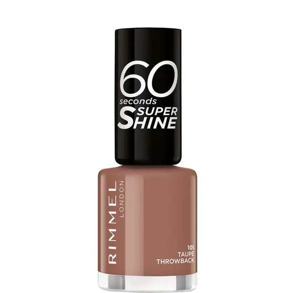 Rimmel 60 Seconds Super Shine Nail Polish - 101 Taupe Throwback