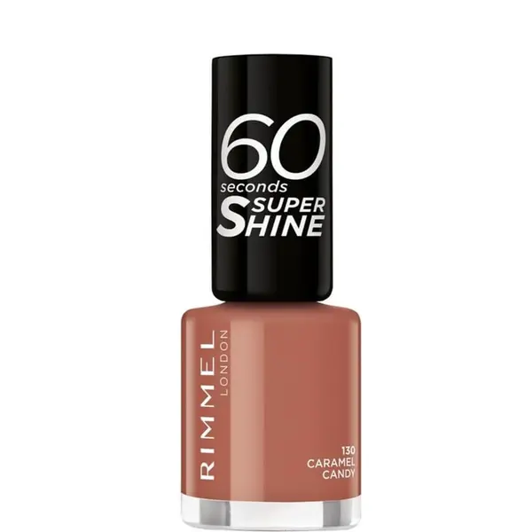 Rimmel 60 Seconds Super Shine Nail Polish – 130 Caramel Candy