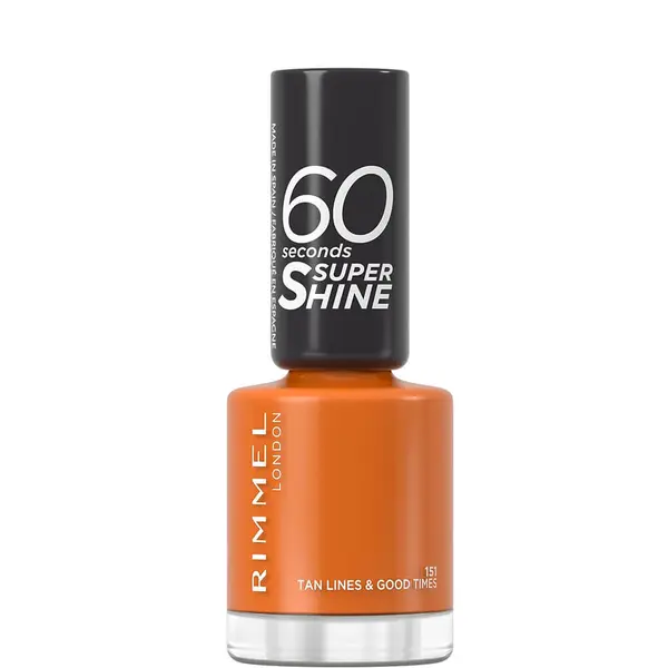 Rimmel 60 Seconds Super Shine Nail Polish – 151 Tan Lines & Good Times