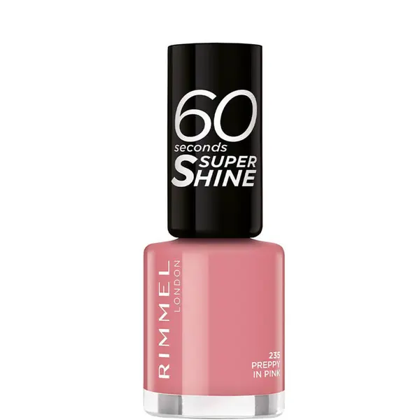 Rimmel 60 Seconds Super Shine Nail Polish – 235 Preppy In Pink