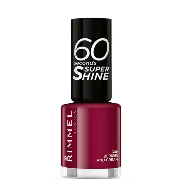 Rimmel 60 Seconds Super Shine Nail Polish – 340 Berries And Cream