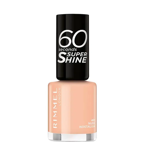 Rimmel 60 Seconds Super Shine Nail Polish – 401 Nude Nostalgia
