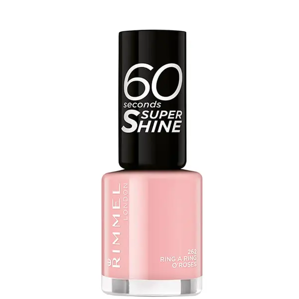 Rimmel 60 Seconds Super Shine Nail Polish – 262 Ring A Ring O’Roses