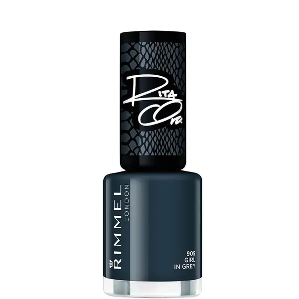 Rimmel 60 Seconds Super Shine Nail Polish – 905 Girl In Grey
