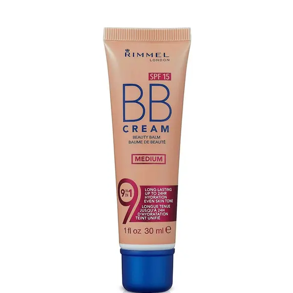Rimmel BB Cream 9-in-1 Lightweight Formula with Brightening Effect SPF 15 - Medium