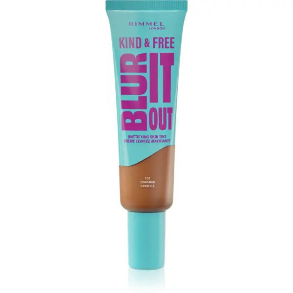 Rimmel Kind & Free Blur It Out machiaj ușor de hidratare SPF 20 culoare 510 Cinnamon 30 ml