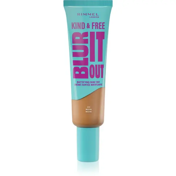 Rimmel Kind & Free Blur It Out machiaj ușor de hidratare SPF 20 culoare 503 Mocha 30 ml