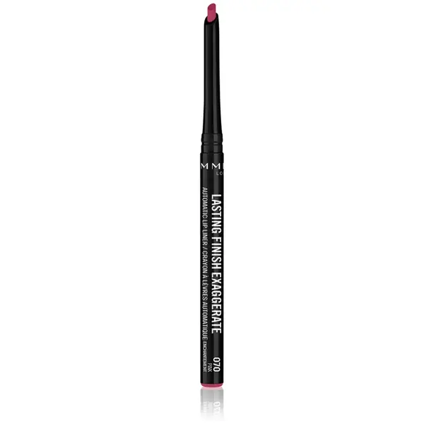 Rimmel Lasting Finish Exaggerate creion de buze automat culoare 070 Pink Enchantment 0,25 g
