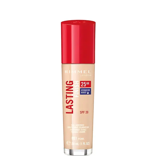 Rimmel Lasting Finish with Comfort Serum Full Coverage Foundation - 001 Pearl