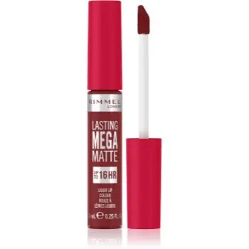Rimmel Lasting Mega Matte ruj lichid mat, cu textură lejeră 16 de ore