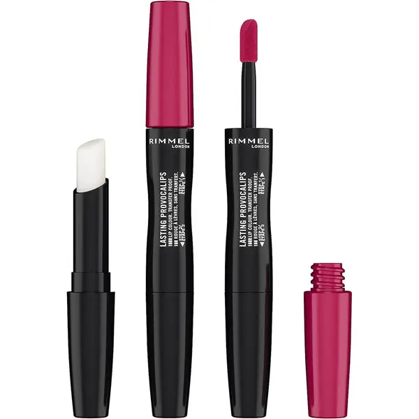 Rimmel Lasting Provocalips Double Ended Liquid Lipstick - 310 Pouting Pink