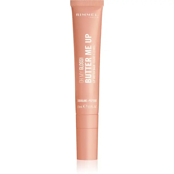 Rimmel Oh My Gloss! Butter Me Up Balsam de buze hidratant culoare 006 Chai 15 ml