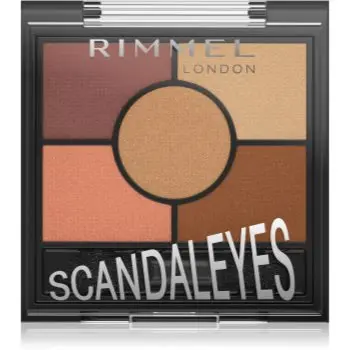 Rimmel ScandalEyes paletă cu farduri de ochi