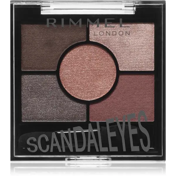 Rimmel ScandalEyes paletă cu farduri de ochi culoare 003 Rose Quartz 3.8 g