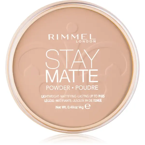 Rimmel Stay Matte pudră culoare 007 Mohair 14 g