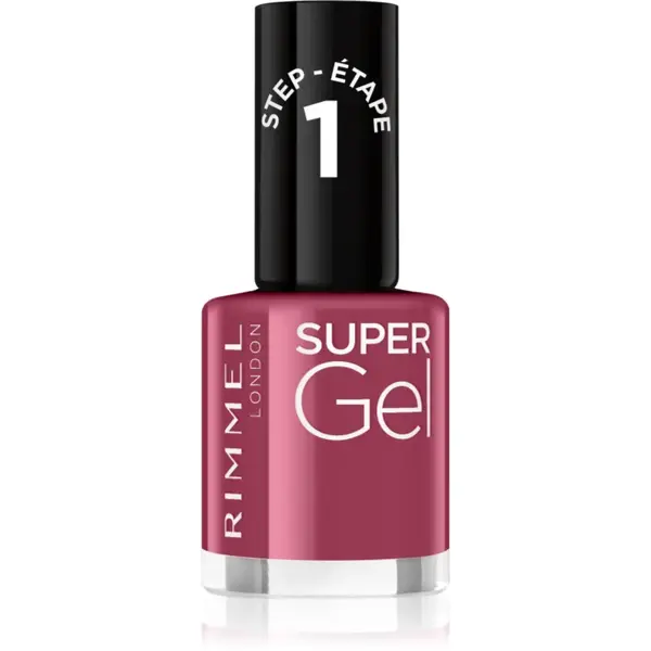 Rimmel Super Gel gel de unghii fara utilizarea UV sau lampa LED culoare 030 Wild Gal 12 ml