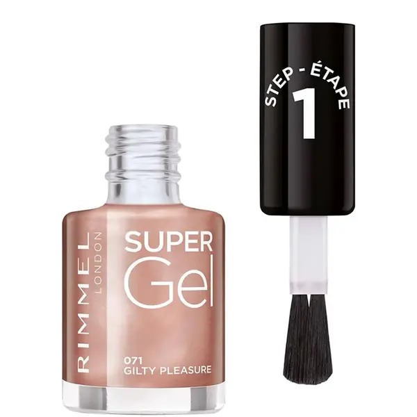 Rimmel Super Gel Nail Polish 12ml - 071 Gilty Pleasure