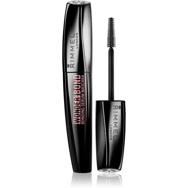 Rimmel Wonder'Bond Mascara pentru volum si lungire pentru a sprijini cresterea genelor culoare Brown 11 ml