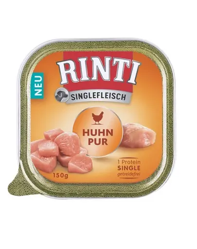 RINTI Singlefleisch Chicken 20x150g hrana cu pui, pentru caine