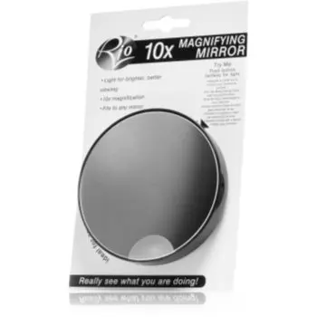 RIO 10x Magnifying Mirror oglinda cosmetica cu ventuze