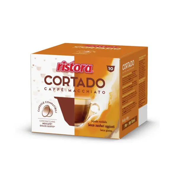 Ristora Cortado capsule compatibile Dolce Gusto cutie 10 buc