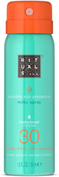 Rituals The Ritual Of Karma Spray de corp cu lapte cu protecție solară, SPF30, 50 ml