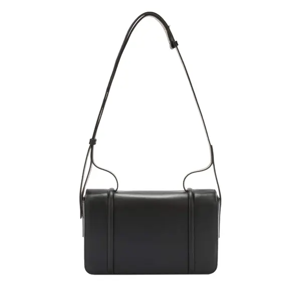 Riva s crossbody nero + vaniglia