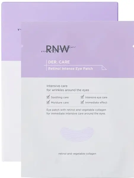 RNW Der. Care Plasturi pentru ochi cu retinol și colagen, 5 seturi