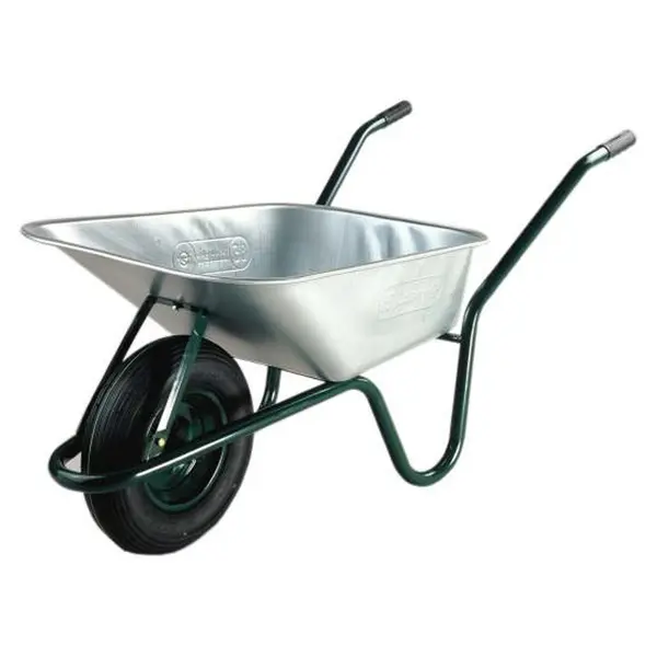 Roaba constructii cu roata pneumatica galvanizata Limex profi 100 L