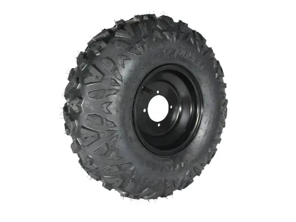 Roata completa fata cu anvelopa ATV 8 , 4 prezoane, 19x7.00-8