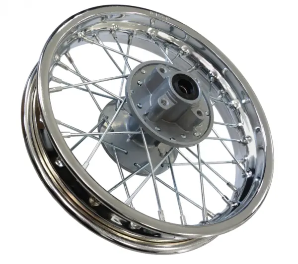 Roata completa spate cross 110cc, 12-1.85
