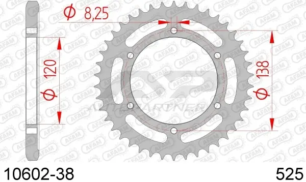 Roata dintata AFAM 10602-38