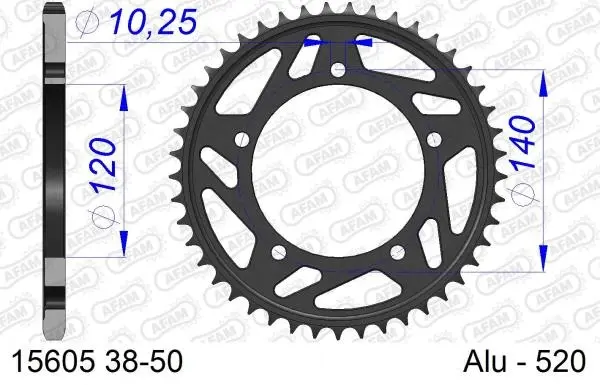 Roata dintata AFAM 15605-48