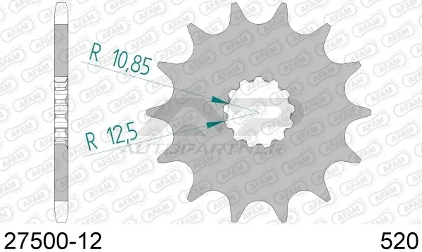Roata dintata AFAM 27500-12