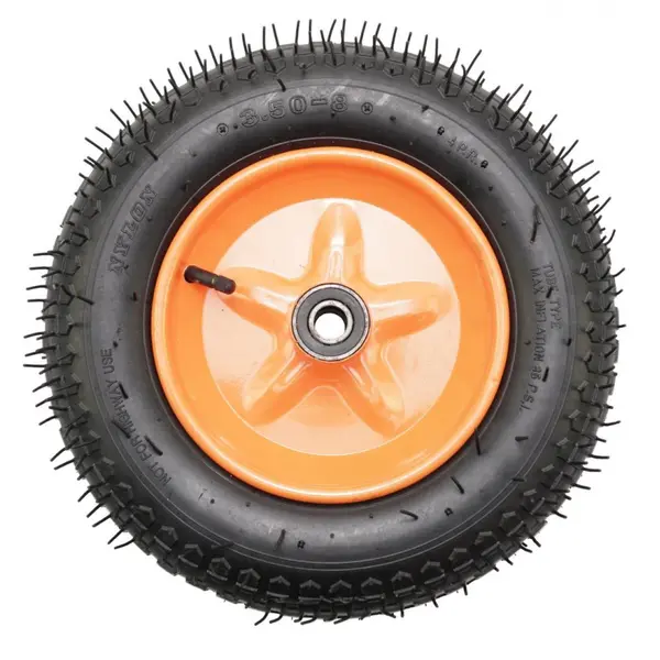 Roata roaba TT cu rulment profil mixt - 3.50-8 4PR